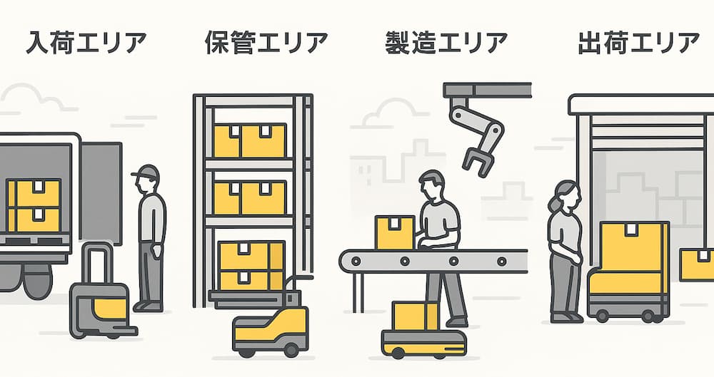 エリア別の活用事例